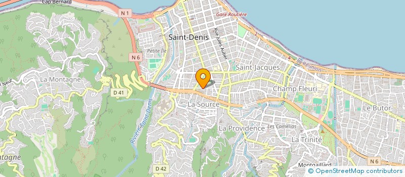 localisation de l'entreprise SAS ASFA IMMOBILIER  SAINT-DENIS