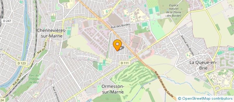 localisation de l'entreprise SAS ASSIDECOM à CHAMPIGNY-SUR-MARNE