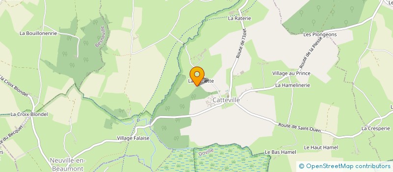 localisation de l'entreprise SAS ASSISTANCE 3 D  CATTEVILLE