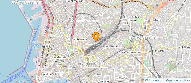 localisation de l'entreprise SAS ASY ALIM à MARSEILLE