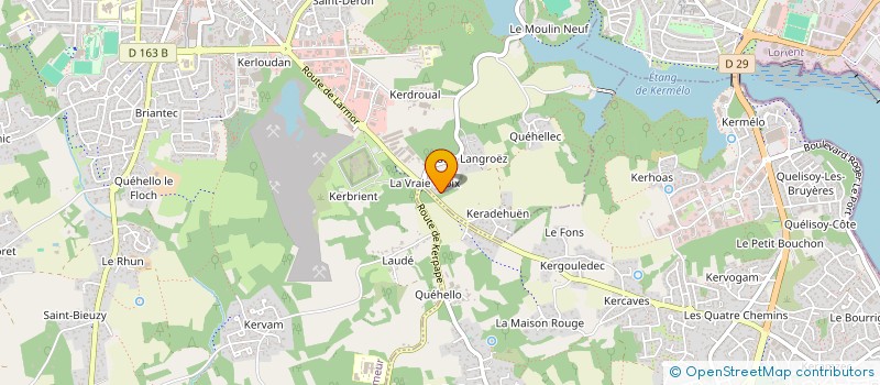 localisation de l'entreprise SAS ATD  PLOEMEUR