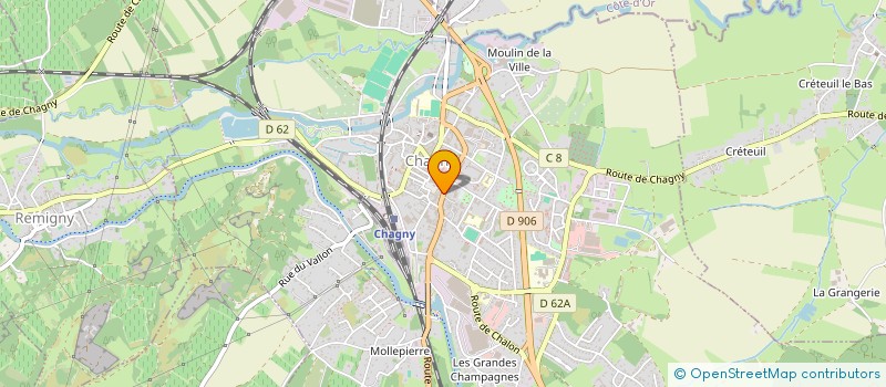 localisation de l'entreprise SAS ATG EXPERTISE à CHAGNY