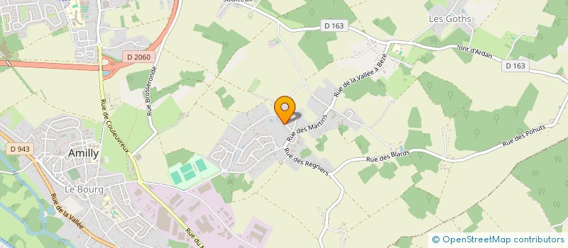 localisation de l'entreprise SAS ATOMIK à AMILLY