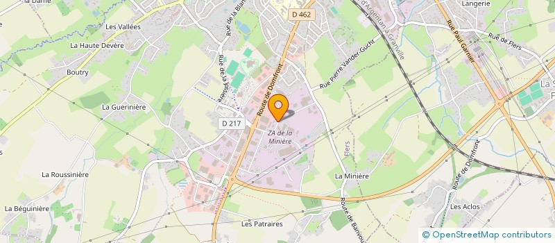 localisation de l'entreprise SAS ATOUT CLUBS à FLERS