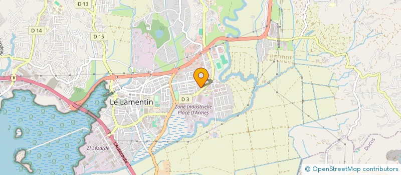 localisation de l'entreprise SAS ATRIUM STRATEGIE  LE LAMENTIN