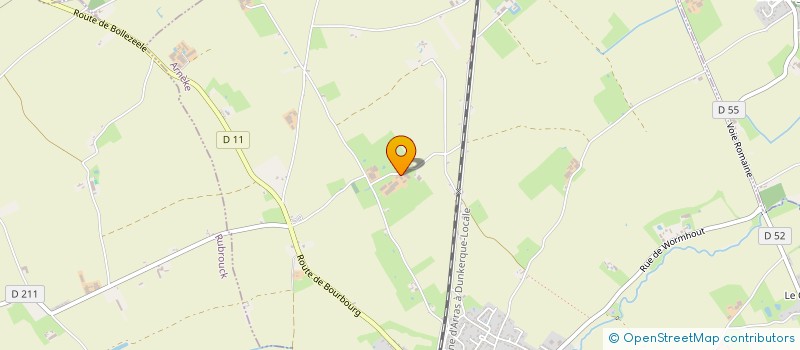 localisation de l'entreprise SAS AU BON ENDROIT  ARNEKE