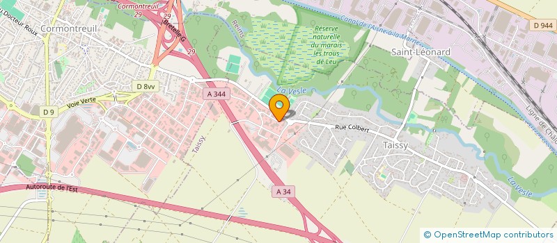 localisation de l'entreprise SAS AU SERVICE DE VOTRE JARDIN  TAISSY