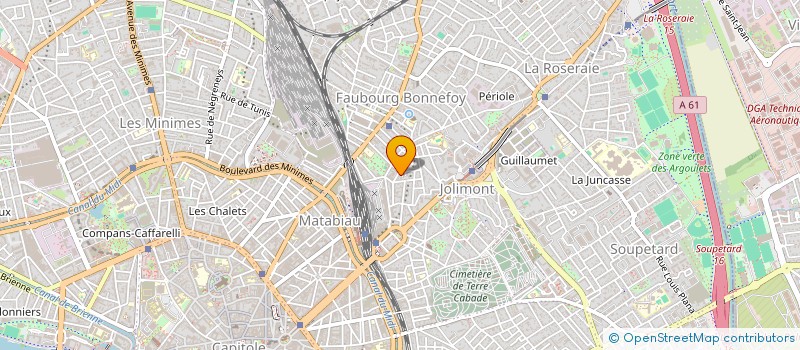 localisation de l'entreprise SAS AUDISSE à TOULOUSE