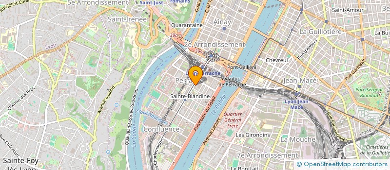 localisation de l'entreprise SAS AUDITION TNO à LYON