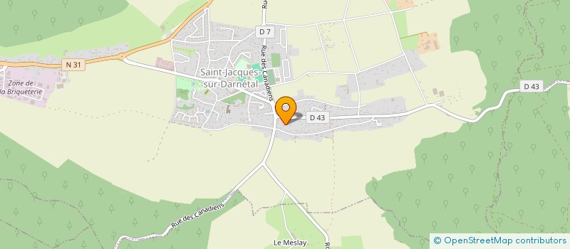 localisation de l'entreprise SAS AUR'EVE à SAINT-JACQUES-SUR-DARNETAL
