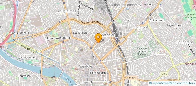 localisation de l'entreprise SAS AURE à TOULOUSE