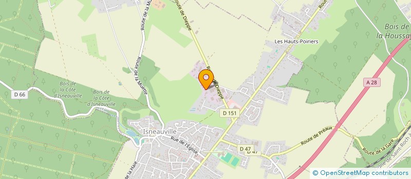 localisation de l'entreprise SAS AUTHENTIC INVEST MOTORS  ISNEAUVILLE