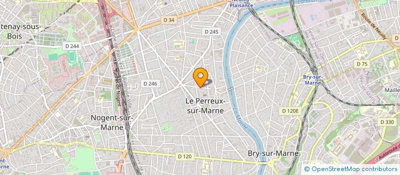 localisation de l'entreprise SAS AUTO à LE PERREUX-SUR-MARNE