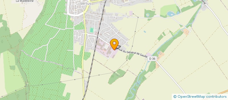 localisation de l'entreprise SAS AUTO CONTROLE DE VERTUS  BLANCS-COTEAUX