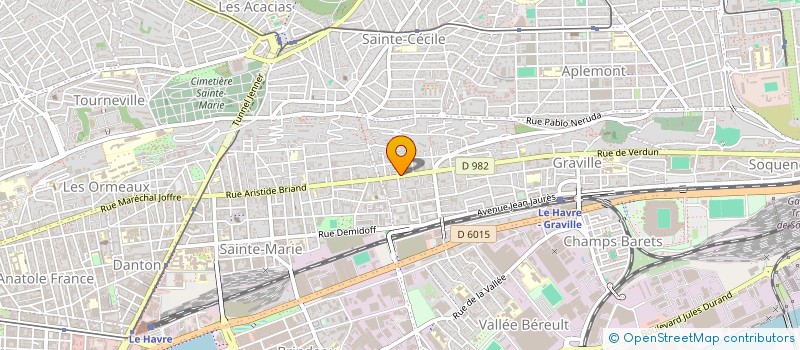 localisation de l'entreprise SAS AUTO PRO LH à LE HAVRE