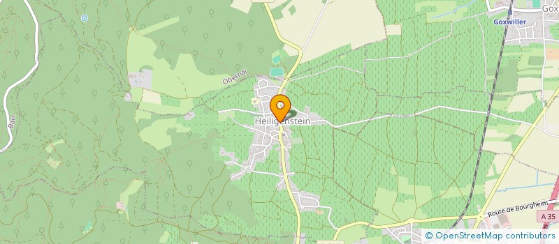 localisation de l'entreprise SAS AUTOUR DU LOCAL à ZELLWILLER