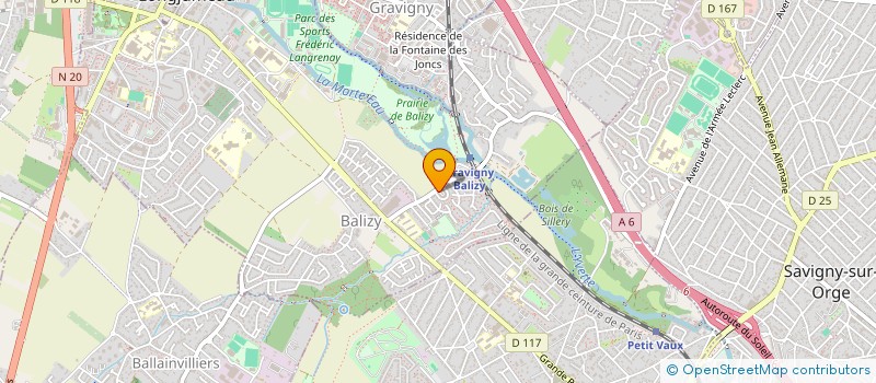 localisation de l'entreprise SAS AUX BLES DES CHARMILLES à LONGJUMEAU