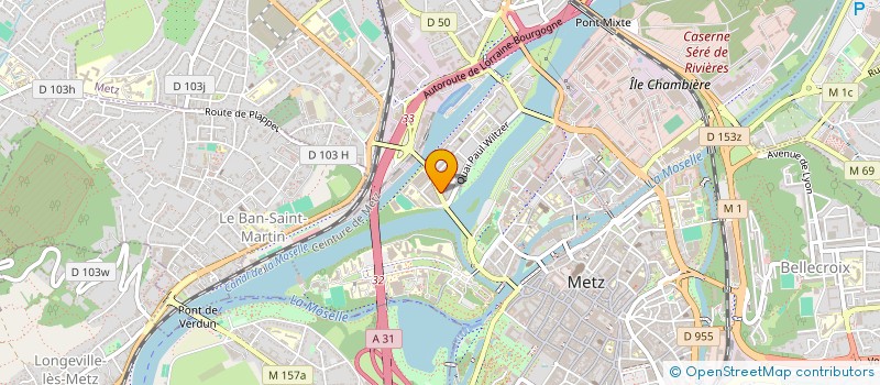 localisation de l'entreprise SAS AUX BONS PANIERS à METZ