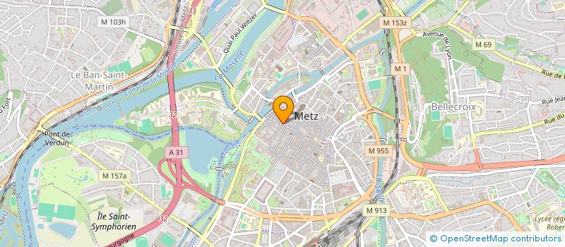 localisation de l'entreprise SAS AUX DELICES CAPRICIEUX  METZ