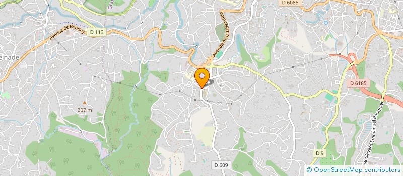 localisation de l'entreprise SAS AUX DELICES D'ALSACE à GRASSE