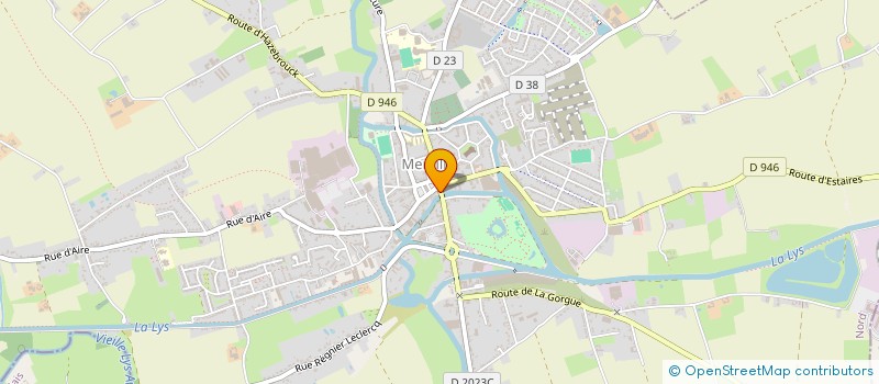 localisation de l'entreprise SAS  AUX PARADIS DES MOMES  MERVILLE