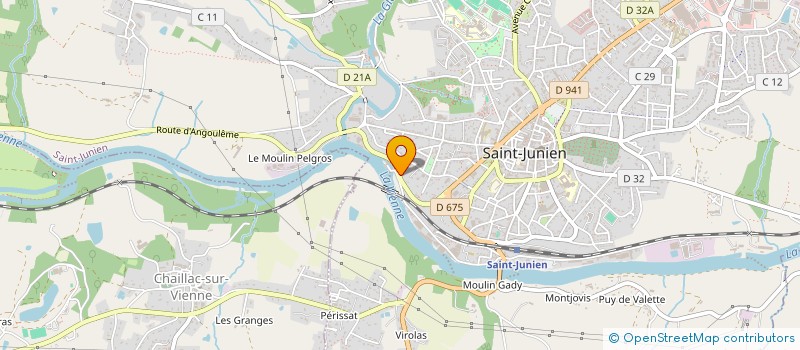 localisation de l'entreprise SAS AVCL à SAINT-JUNIEN