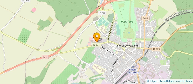 localisation de l'entreprise SAS AVDR à VILLERS-COTTERETS