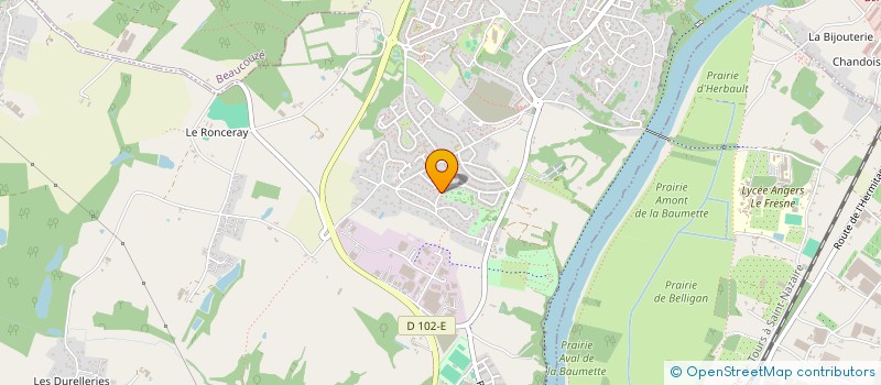 localisation de l'entreprise SAS AVENIR 49  BOUCHEMAINE