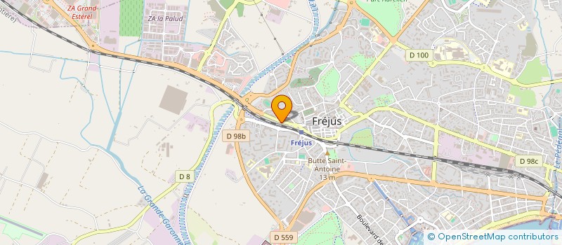 localisation de l'entreprise SAS AVENIR à FREJUS