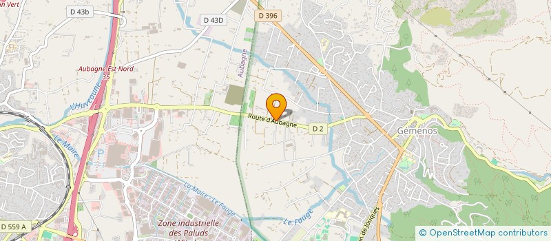 localisation de l'entreprise SAS AVENIR - GROUPE MIRABEAU CONSTRUCTION à GEMENOS