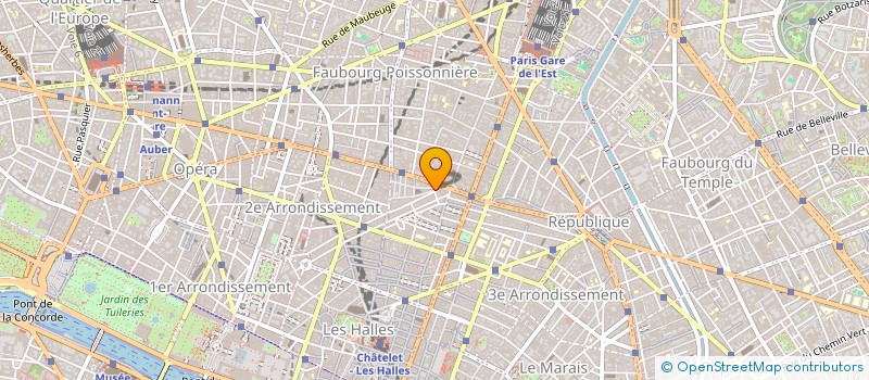 localisation de l'entreprise SAS AVENIR INFORMATIQUE à PARIS