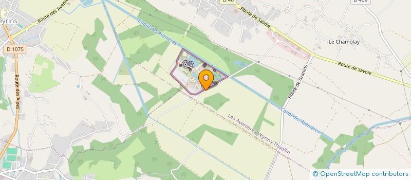 localisation de l'entreprise SAS AVENIR LAND à LES AVENIERES VEYRINS-THUELLIN