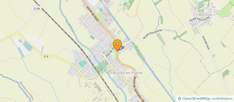 localisation de l'entreprise SAS AVN CONSTRUCTION à BRAZEY-EN-PLAINE