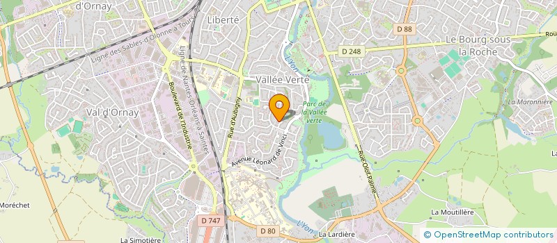 localisation de l'entreprise SAS AY LUXURY à LA ROCHE-SUR-YON