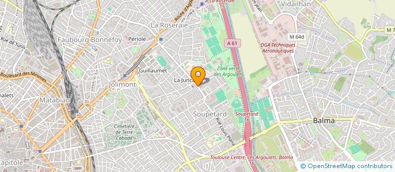 localisation de l'entreprise SAS AYE FABIENNE à TOULOUSE