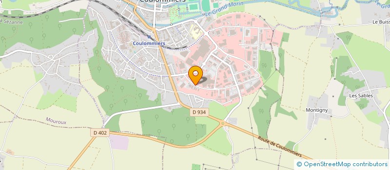 localisation de l'entreprise SAS AYOUB FRERES à COULOMMIERS