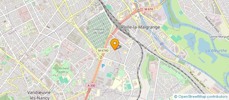 localisation de l'entreprise SAS AZ FAMILY  VANDUVRE-LES-NANCY