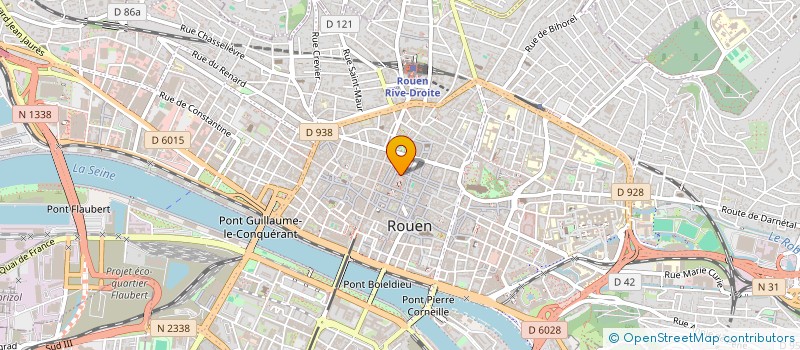 localisation de l'entreprise SAS AZUREL COFFEE à ROUEN