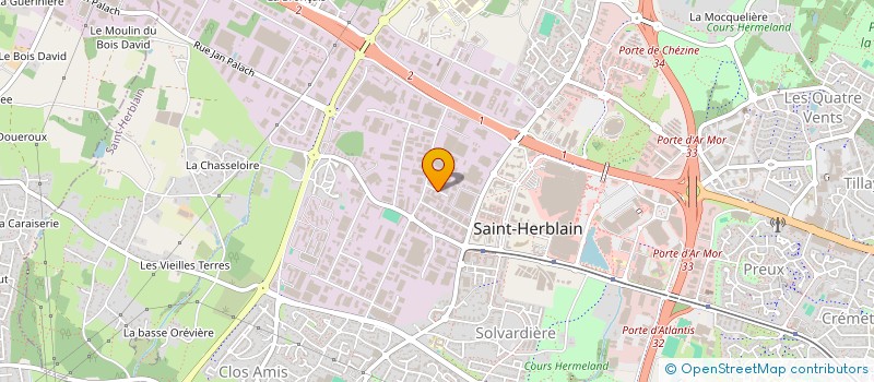 localisation de l'entreprise SAS B&BC à SAINT-HERBLAIN