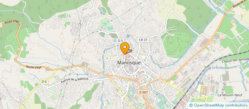 localisation de l'entreprise SAS B&CO SPFPL à MANOSQUE