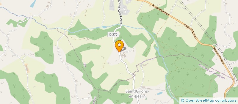 localisation de l'entreprise SAS B&L  TILH