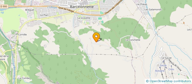 localisation de l'entreprise SAS B2O à BARCELONNETTE