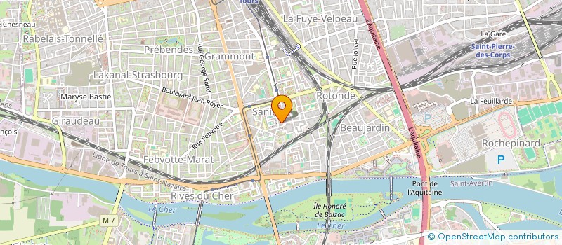 localisation de l'entreprise SAS BAILAQ  TOURS