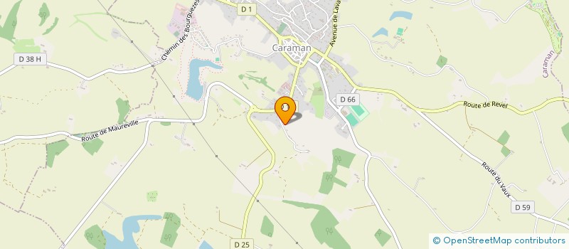 localisation de l'entreprise SAS BALINT à CARAMAN