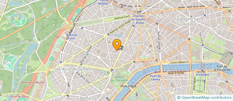 localisation de l'entreprise SAS BALTIMORE à PARIS