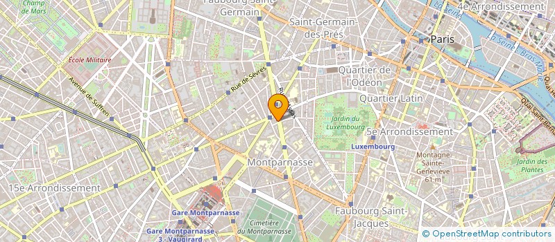 localisation de l'entreprise SAS BAMAY  PARIS