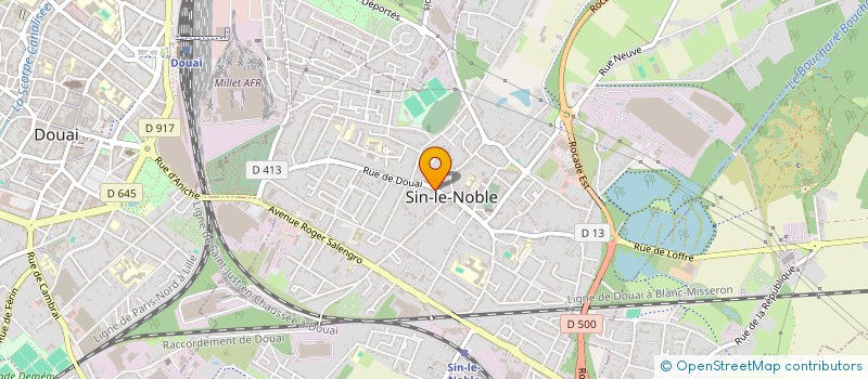 localisation de l'entreprise SAS BANXIA à SIN-LE-NOBLE