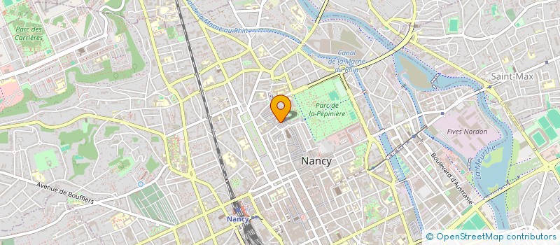 localisation de l'entreprise SAS BARBAUT-LOMBARD  NANCY