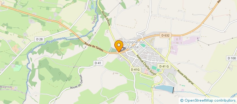 localisation de l'entreprise SAS BARBE BARRERE à BOULOGNE-SUR-GESSE