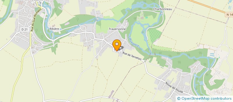 localisation de l'entreprise SAS BARBOTIN à VOUILLE